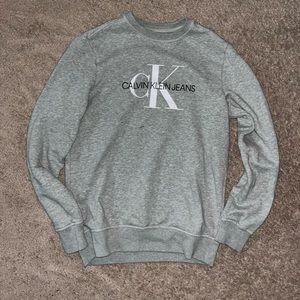 Calvin Klein grey crewneck